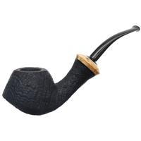 Il Duca Sandblasted Bent Brandy with Boxwood (B)