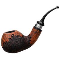 Nording Partially Rusticated Bent Apple with Silver (3)