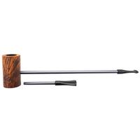 Nording Compass Matte Brown Smooth MacArthur (with Extra Stem)