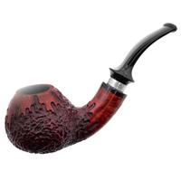 Nording Partially Rusticated Bent Apple with Silver (3) (9mm)