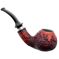 Nording Partially Rusticated Bent Apple with Silver (3) (9mm)