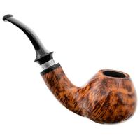 Nording Smooth Bent Apple with Silver (2) (9mm)