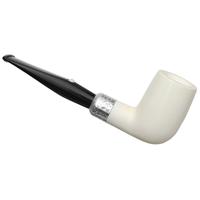 Barling Ivory Smooth Billiard with Silver Army Mount (1812) (9mm)