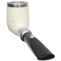 Barling Ivory Silver Cap Billiard with Silver Army Mount (9mm)