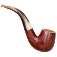 Genod Smooth Bright Bent Billiard with Horn (9mm)