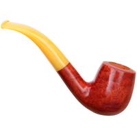 Genod Soleil Levant Bent Billiard with Yellow Stem (606)