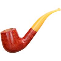 Genod Soleil Levant Bent Billiard with Yellow Stem (606)