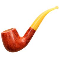 Genod Soleil Levant Bent Billiard with Yellow Stem (606)