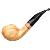 Molina Zebrano Olivewood Bent Bulldog (9mm)