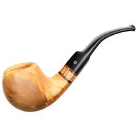 Molina Zebrano Olivewood Bent Apple (9mm)