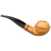 Molina Zebrano Olivewood Bent Bulldog (9mm)