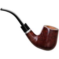 Caminetto Smooth Bent Brandy with Silver (3) (9mm)