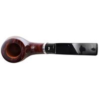 Caminetto Smooth Bent Brandy with Silver (3) (9mm)