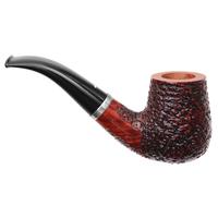 Caminetto Rusticated Bent Brandy with Silver (08) (9mm)