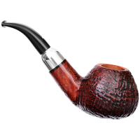 Caminetto Sandblasted Bent Brandy with Silver (06) (9mm)