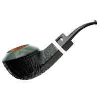Caminetto Sandblasted Bent Bulldog with Silver (06) (9mm)