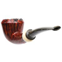 Mike Sebastian Bay Smooth Bent Pot with Mammoth