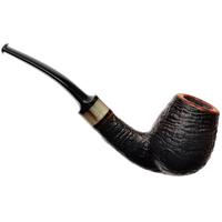 Mike Sebastian Bay Sandblasted Bent Billiard with Horn