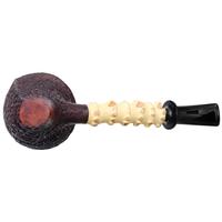 Dirk Heinemann Sandblasted Bent Dublin Sitter with Bamboo