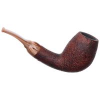 American Estates Moonshine Leather Sandblasted Bent Egg (Unsmoked)