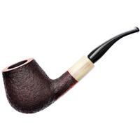 American Estates Randy Wiley Rusticated Bent Brandy with Horn (Pipes & Tobaccos Magazine Pipe of the Year) (19-50) (2016) (Unsmoked)