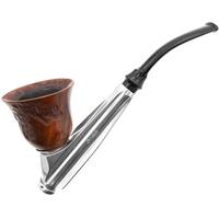 American Estates Kirsten Spot Carved Bent Dublin (with Extra Unsmoked Meerschaum Bowl)