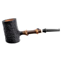 American Estates Jason Patrick Sandblasted Poker with Bamboo (Unsmoked)