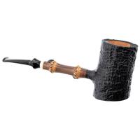 American Estates Jason Patrick Sandblasted Poker with Bamboo (Unsmoked)