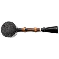 American Estates Jason Patrick Sandblasted Poker with Bamboo (Unsmoked)