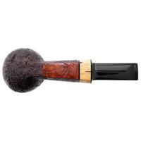 American Estates Brad Pohlmann Sandblasted Bent Brandy (Pipes & Tobaccos Magazine Pipe of the Year) (30/50) (2010) (Unsmoked)