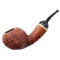 American Estates J. Alan Sandblasted Bent Apple with Boxwood (843) (2013) (Unsmoked)