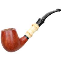 Danish Estates Stanwell Smooth Bent Billiard with Bamboo (pre-2010)