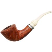 Danish Estates Nording Royal Flush Smooth Bent Dublin (Ace)