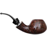 Danish Estates Winslow Smooth Bent Brandy with Silver (9mm)