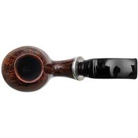 Danish Estates Winslow Smooth Bent Brandy with Silver (9mm)