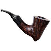 Danish Estates Kai Nielsen Flame Grain Bent Dublin Sitter (C) (Unsmoked)