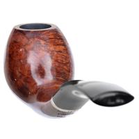 Danish Estates Former & Eltang Smooth Bent Egg (Pipes & Tobaccos Magazine Pipe of the Year) (98/250) (2004) (Unsmoked)