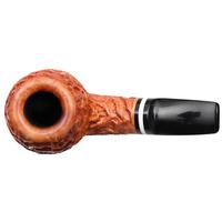 Danish Estates Mike Sebastian Bay Rusticated Bent Brandy with Camel Bone