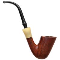 Danish Estates W.O. Larsen Smooth Bent Dublin with Horn (Super)