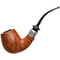 Danish Estates Former Smooth Bent Billiard with Silver