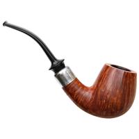 Danish Estates Former Smooth Bent Billiard with Silver