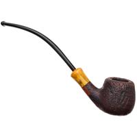 Danish Estates Stanwell Revival Sandblasted Bent Brandy (105) (pre-2010)