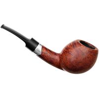 Danish Estates S. Bang Smooth Bent Apple with Silver (B) (9mm)