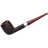 Danish Estates Jess Chonowitsch Sandblasted Billiard with Silver