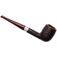 Danish Estates Jess Chonowitsch Sandblasted Billiard with Silver