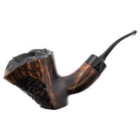 Danish Estates Winslow Crown Partially Rusticated Bent Dublin Sitter (Viking) (9mm)