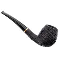 Danish Estates Sara Eltang Sandblasted Bent Billiard (Unsmoked)