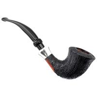 Danish Estates Stanwell Hans Christian Anderson Rusticated Calabash (post-2010) (with Extra Stem)