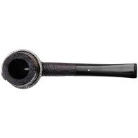 English Estates Dunhill Snake Pipe Shell Briar with Silver and Rubies (4103) (2015) (Unsmoked)