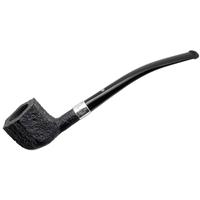 English Estates Ashton Ebony Paneled Bent Pot with Silver (X) (Unsmoked)